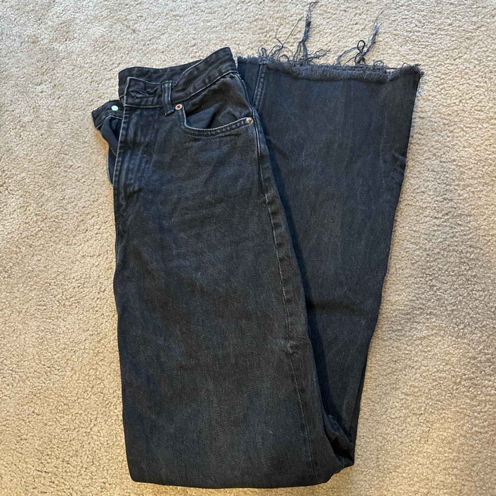 Zara High Rise Jeans - Dark Blue